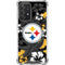 NFL Pittsburgh Steelers Tropical Print Galaxy A52 5G Clear Case